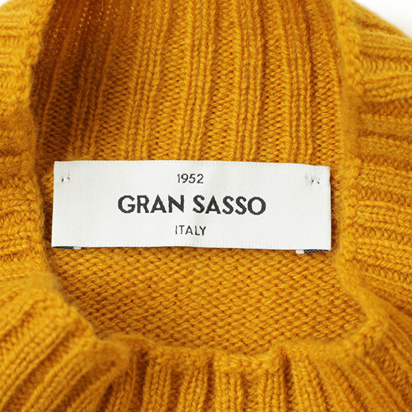 Gran Sasso グランサッソ ニット モックネック ハイゲージ 24171